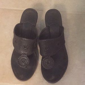 Jack Rogers Brown Wedge sandals